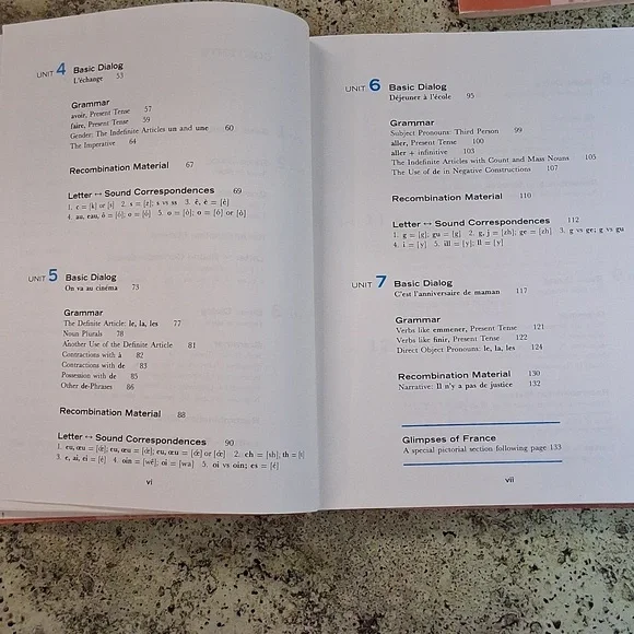 A-LM French Level One Vintage TextBook Exercise Book - Picture 7 of 13